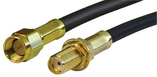 AMPHENOL RF 135110-04-48.00. COAXIAL CABLE ASSEMBLY, SMA M-F, RG58, 4