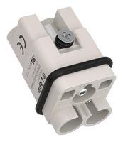 LAPP 10431721 HEAVY DUTY INSERT, PLUG, 2+PE POS, 40A