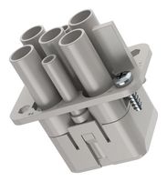 LAPP 44423373 HEAVY DUTY INSERT, RCPT, 6+PE POS, 40A