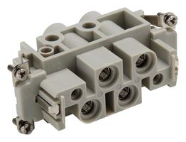 LAPP 44424044 HEAVY DUTY INSERT, RCPT, 6+PE POS, 80A