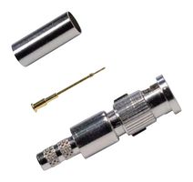 KINGS HHD1505A RF COAX CONN, HD BNC PLUG, 75 OHM, CRIMP