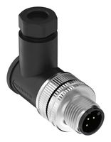 BANNER ENGINEERING BFW-M12M5A-6X. SENSOR CONN, M12, R/A, PLUG, 5POS, CABLE