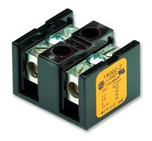 EATON BUSSMANN 14002-2 TERMINAL BLOCK, BARRIER, 2 POSITION, 14-