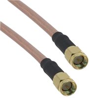 AMPHENOL RF 135101-07-48.00 CABLE ASSEMBLY, COAXIAL, RG142, 4FT