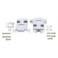 MCM 83-220 D-SUB HOOD, 180DEG, 9POS, THERMOPLASTIC