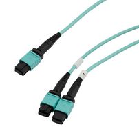 L-COM MPF24-MPF212OM3R-3 FIBRE CORD, MPO JACK-MPO JACK, MM, 3M
