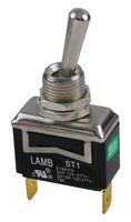 E-SWITCH ST141D00. TOGGLE SWITCH, SPST, 20A, 125VAC
