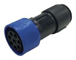 BULGIN LIMITED PXP4010/04S/5055. CIRCULAR CONNECTOR, PLUG, 4POS, CABLE