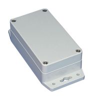 BUD INDUSTRIES PN-1333-MB BOX ENCLOSURE, POLYCARBONATE, GREY