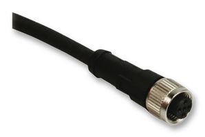 TELEMECANIQUE SENSORS XZCP1141L10 CABLE ASSEMBLY, M12 RECEPTACLE, 4 POSITI