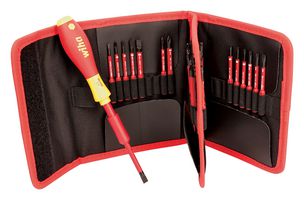 WIHA 28399 SCREWDRIVER BLADE SET, HOLDER, 30 PIECE
