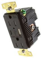 HUBBELL WIRING DEVICES USB15AC5WR