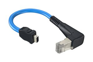 AMPHENOL COMMUNICATIONS SOLUTIONS ND9ACH250AL ENET CORD, IX A PLUG-R/A RJ45 PLUG/19.7"