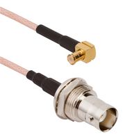 AMPHENOL RF 095-850-303-024 CABLE ASSY, BNC JACK-MCX R/A PLUG, 24"