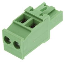 AMPHENOL ANYTEK 20020008-H021B01LF TERMINAL BLOCK PLUGGABLE, 2 POSITION, 24