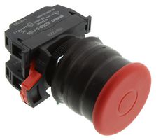OMRON INDUSTRIAL AUTOMATION A22NEMPPD11N69K E-STOP SW, SPST/SPST, 5A, 125V, TURNREST