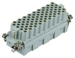TE CONNECTIVITY T2050722201-007. HEAVY DUTY INSERT, RCPT, 72+PE, 12AWG