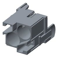 TE CONNECTIVITY T2111027101-702. HEAVY DUTY INSERT, PLUG, 2POS, 20AWG