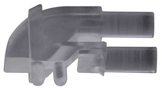 LUMEX LPF-C012303S LIGHT PIPE, 2, CIRCULAR, CLEAR, PCB