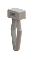 ESSENTRA COMPONENTS FTH-39-1-01 CABLE TIE MOUNT, ARROWHEAD, NYLON 6.6