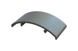 ESSENTRA COMPONENTS OFCG-16 CABLE CLAMP, BLACK, PVC, 50.8MM