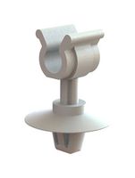 ESSENTRA COMPONENTS TPCE5-51-4M-01 CABLE CLAMP, NYLON 6.6, NATURAL, 19MM
