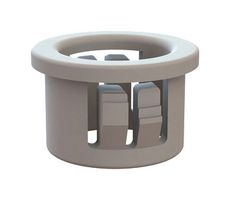 ESSENTRA COMPONENTS 22MP05627W GROMMET, NYLON 6, 0.562", WHITE