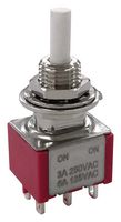 MULTICOMP PRO MP-PB8-BA00A1QE-3. PB SWITCH, DPDT, 6A, 125VAC/28VDC, PANEL
