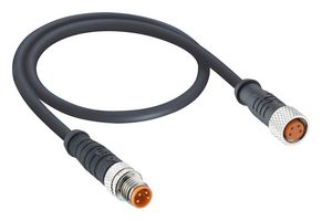 LUTRONIC 0810 0800 03 001 0,6M SENSOR CORD, 3P M8 PLUG-RCPT, 23.6"