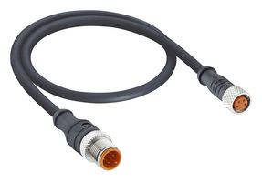 LUTRONIC 1210 0800 03 300 0,6M SENSOR CORD, 3P M12 PLUG-M8 RCPT, 23.6"