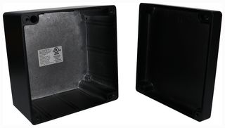 BUD INDUSTRIES AN-1310-AB ENCLOSURE, WALL, ALUMINIUM, BLACK