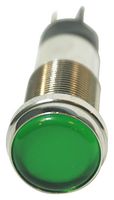 DIALIGHT 656-1209-304F. LED INDICATOR, PANEL, 12.7MM, GRN, 230V