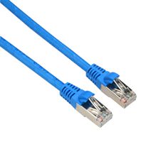 AMPHENOL CABLES ON DEMAND MP-6ARJ45SNNB-020 PATCH CABLE, RJ45 PLUG, 20 , BLUE
