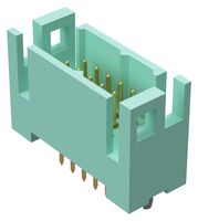 POSITRONIC DF16M3N/AA RECT PWR CONN, PLUG, 16POS, 3ROW, PCB