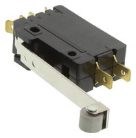 ZF 0E19-00K0 MICROSWITCH, ROLLER LEVER DPDT 15A 250V