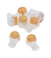 IDEAL 85-950 GEL CRIMP, UY IDC, 2 WIRE, YELL, 25PK