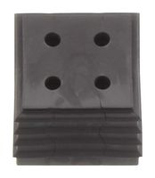 WEIDMULLER 2583590000. CABLE GROMMET, OPEN, TPE, BLACK