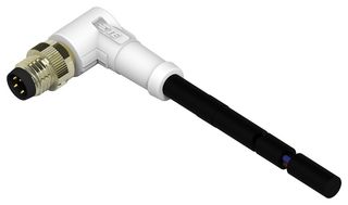 TE CONNECTIVITY T4061210004-005. M8 CABLE RA M 5M 4POS PVC CABLE