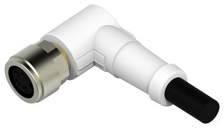 TE CONNECTIVITY T4061410004-004. M8 CABLE RA FEMALE 3M 4POS PVC CABLE