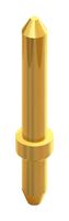 KEYSTONE 1362-2 PCB TEST POINT, BRASS, SWAGE MOUNT