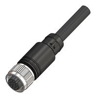 ALTECH CBF12-S12N0-02BPUR CBL ASSY, 12P M12 RCPT-FREE END, 6.6