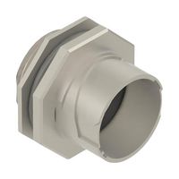 HARTING 19591202020. CIR HOUSING, JAM NUT RCPT, 20 SZ, ZINC