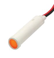 MALLORY SONALERT FL1P-8QW-1-Y2V LED YEL 8MM SNAP 2VAC/DC STK £
