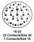 ITT CANNON KPT01A16-23P
