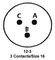 ITT CANNON MS3112E12-3PY