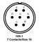 ITT CANNON MS3106F16S-1PW