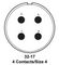 ITT CANNON MS3102R32-17PW