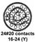 CINCH CONNECTIVITY SOLUTIONS BACC45FS16-24P6H