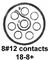 CINCH CONNECTIVITY SOLUTIONS BACC63BP18H8P7H