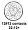 CINCH CONNECTIVITY SOLUTIONS BACC45FS22-12P10H